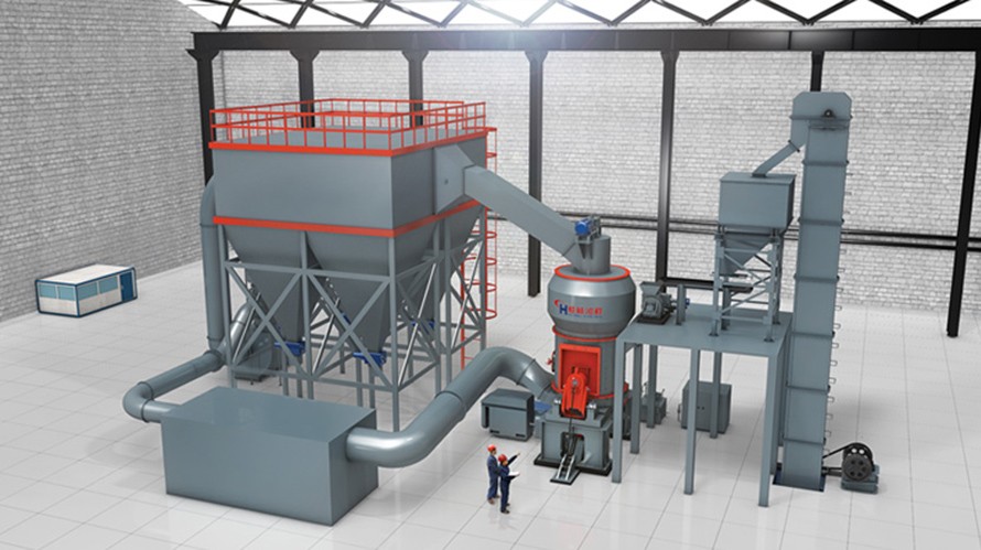 水泥中的錳渣粉生產(chǎn)工藝流程(HLM錳渣磨粉機) 水泥中的錳渣粉生產(chǎn)工藝流程(HLM錳渣磨粉機)